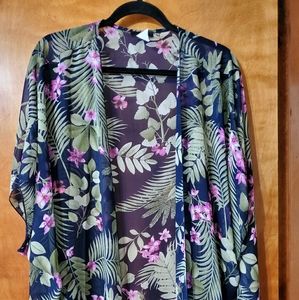 Womens Tropical Coverup